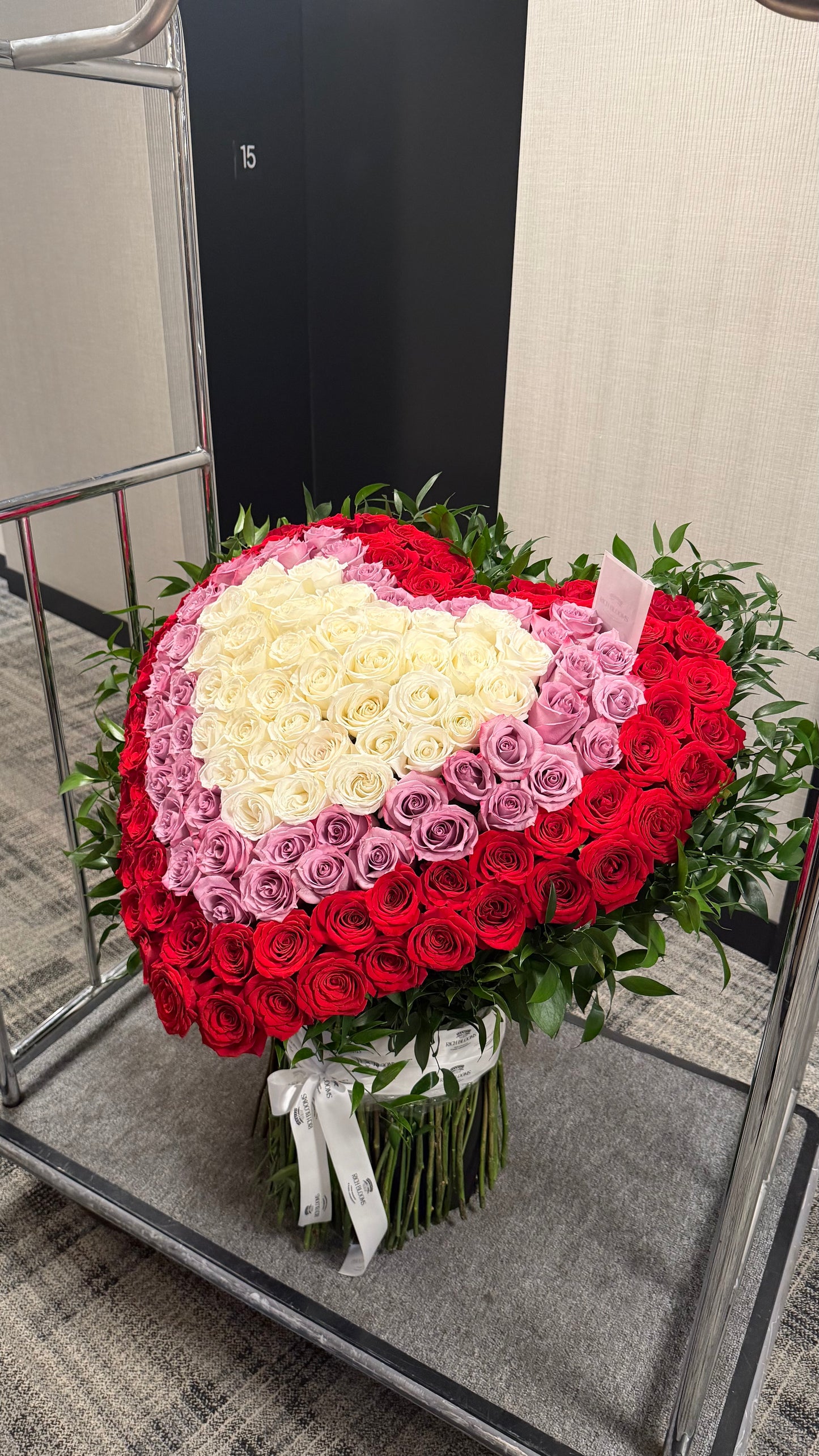 Standing Heart Arrangement