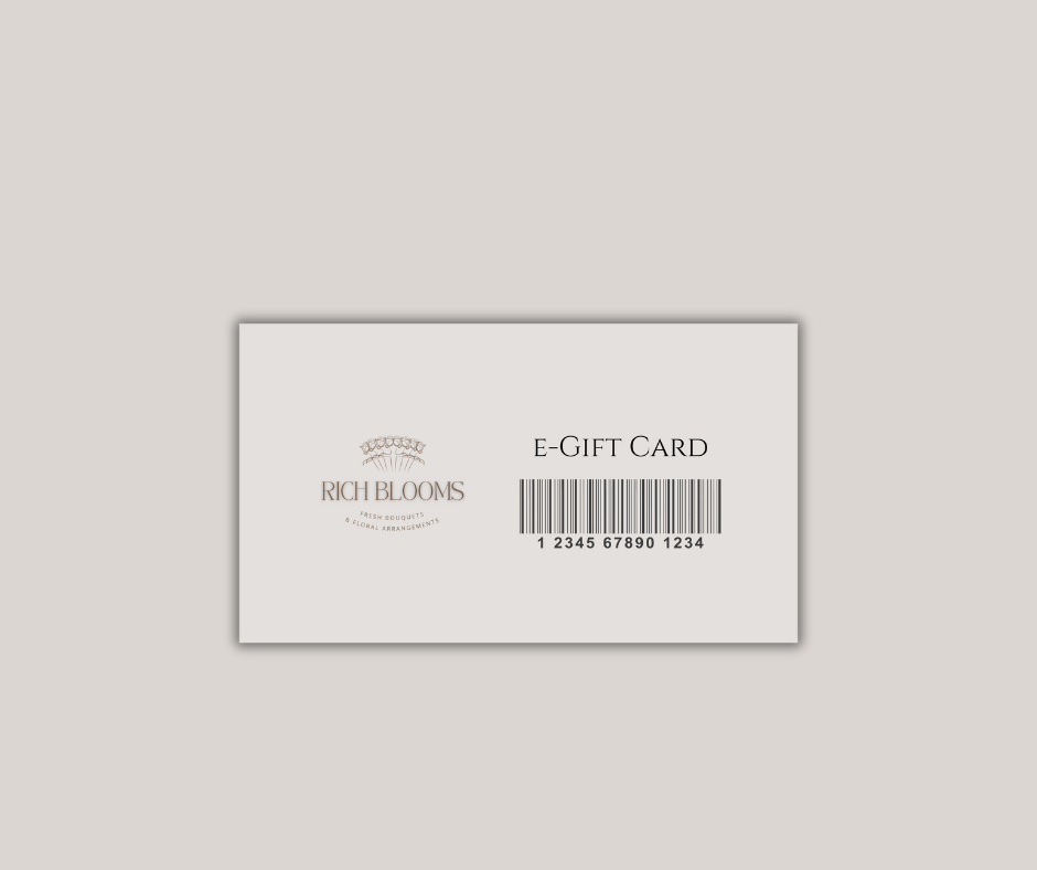 Rich Blooms E-Gift Card