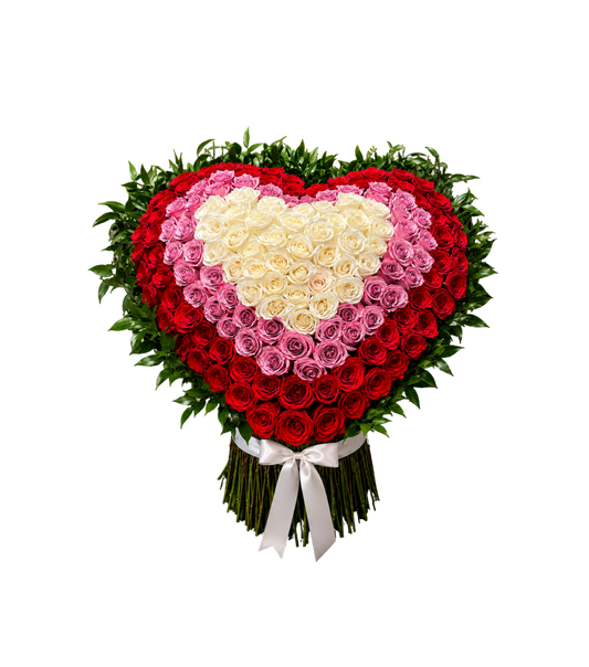 Standing Heart Arrangement