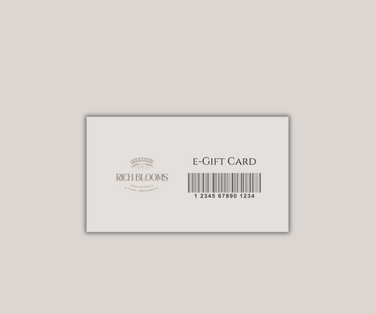 Rich Blooms E-Gift Card
